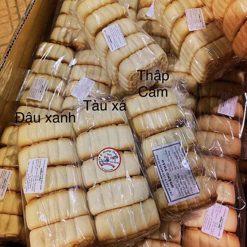 Combo 20 cái Bánh nướng Hạ Lang - Cao Bằng ( 4 túi  ) nhân thập cẩm và nhân đậu xanh. Cake Ăn Vặt Food   Tết Xmas cookie 4