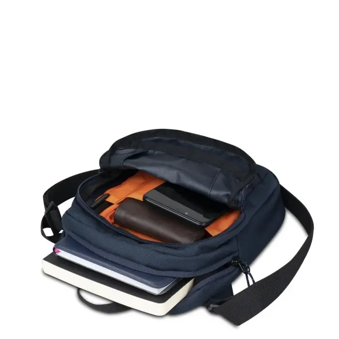 Tas Selempang EIGER SWIFTLAND POUCH 91000 7110 Navy Black Original 3