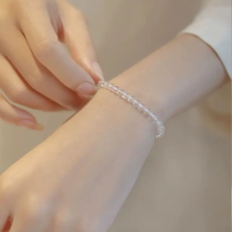 Natural Crystal Bracelet for Energy Cleansing and Wealth 5A Grade 6-14mm 3