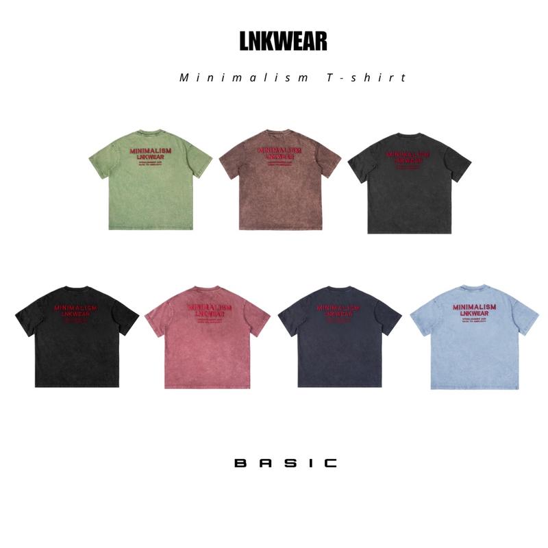 { BST TẾT 2025 } ÁO THUN WASH FORM RỘNG THÊU ĐŨA "MINIMALISM"