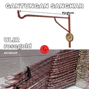 Gantungan Sangkar Burung Motif Ulir (1pcs)