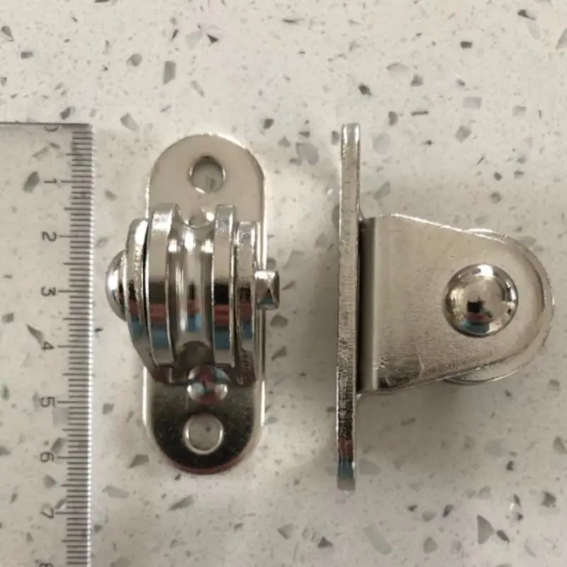 Stainless Steel Pulley Block Kit, Silent Pulley, Fixed Pulley, Detachable Loading 176Lb Lifting Wheel, Moving Tool 6