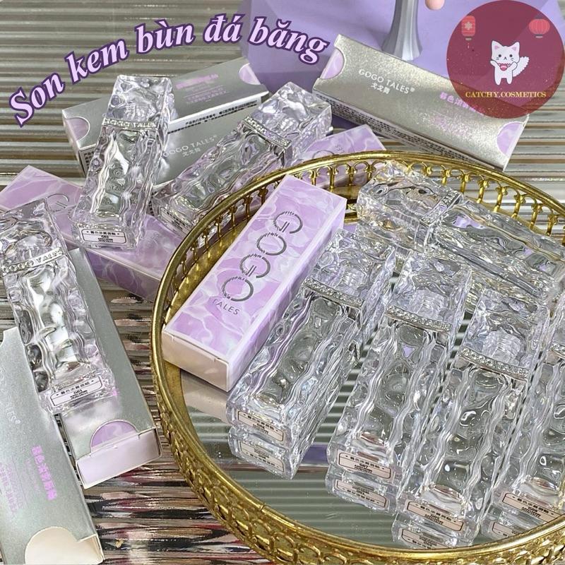 [GOGO TALES] Son Kem Bùn GOGO TALES Đá Băng Gợn Sóng Nhung mờ Velvet Twilight (GT620)