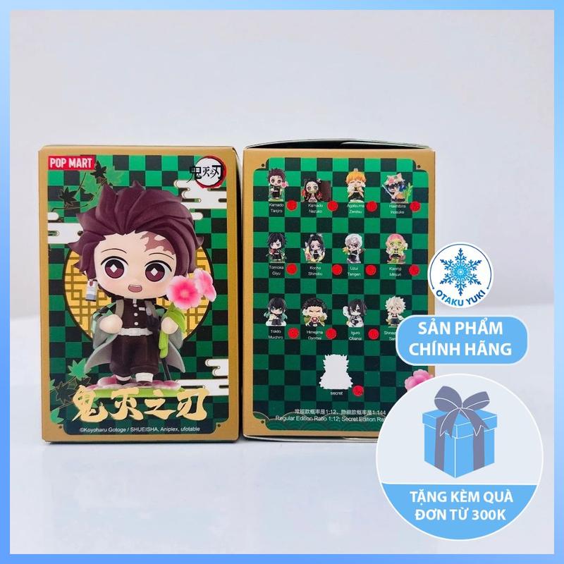 Chính Hãng Mô Hình Blind Box Kimetsu No Yaiba POP MART Bóc Ngẫu Nhiên