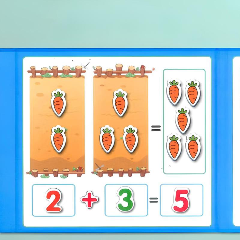 Đồ chơi trí tuệ phát triển tư duy tính toán cho bé từ 3 tuổi có nam châm dính hút Toy Toy