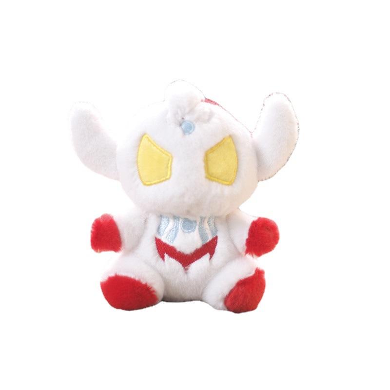 Dây Chuyền Chìa Khóa Nhồi Bông Ultraman, Siêu Mềm, Lý Tưởng Cho Túi Xách, Chìa Khóa Và Đồ Trang Trí 3