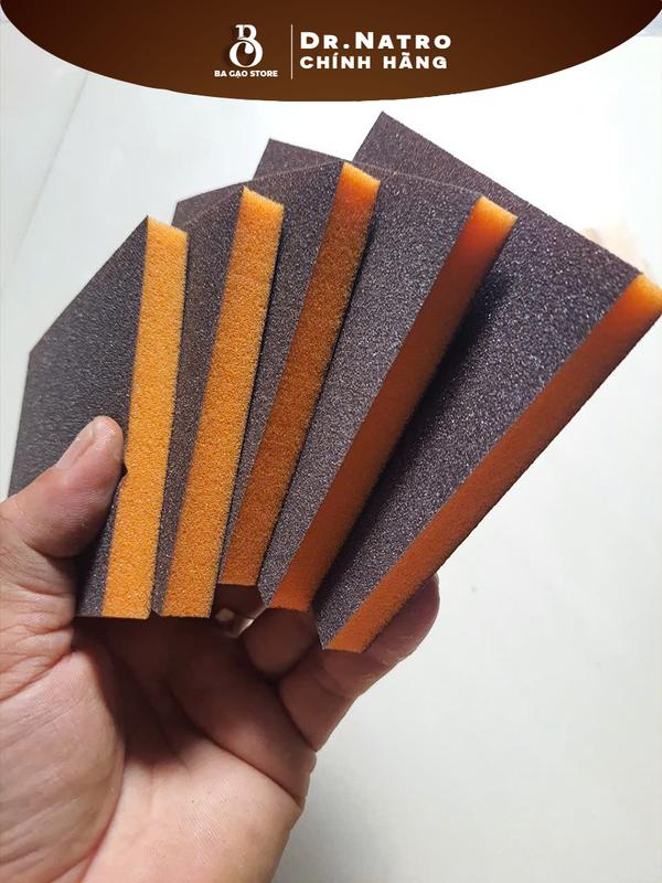 MIếng Chà Nhám, Miếng Chà nồi - Miếng Nhám Miếng Mút Chà Mọi Vết Bẩn Tạo Bọt Dr.natro 2