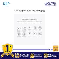 Gambar KiiP C16 20W Fast Charging Power Adapter Universal Type C PD Charger dari Sentra Digital Kota Surabaya 2 Tokopedia
