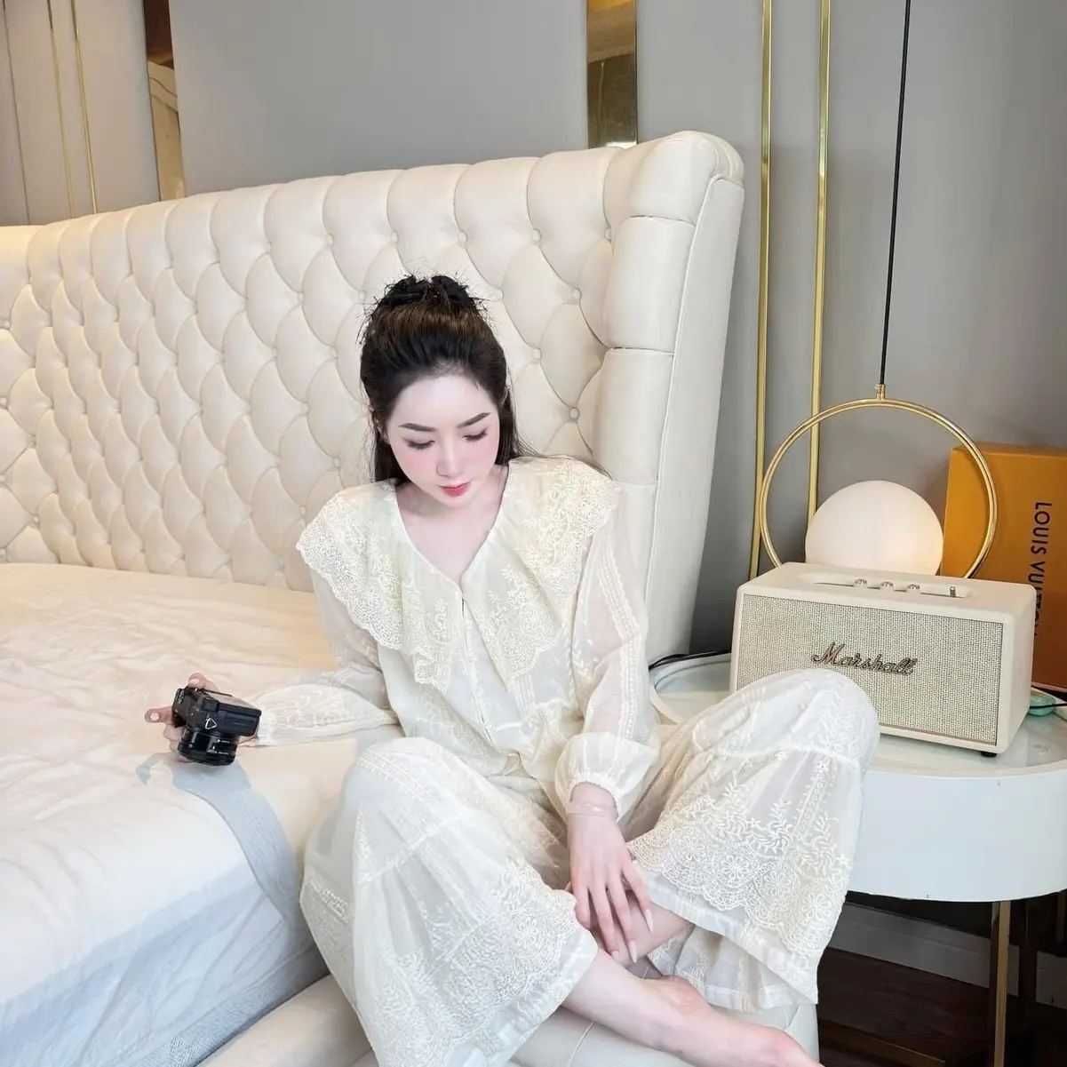 Sét đũi dài tay cổ tim bèo hàng qccc