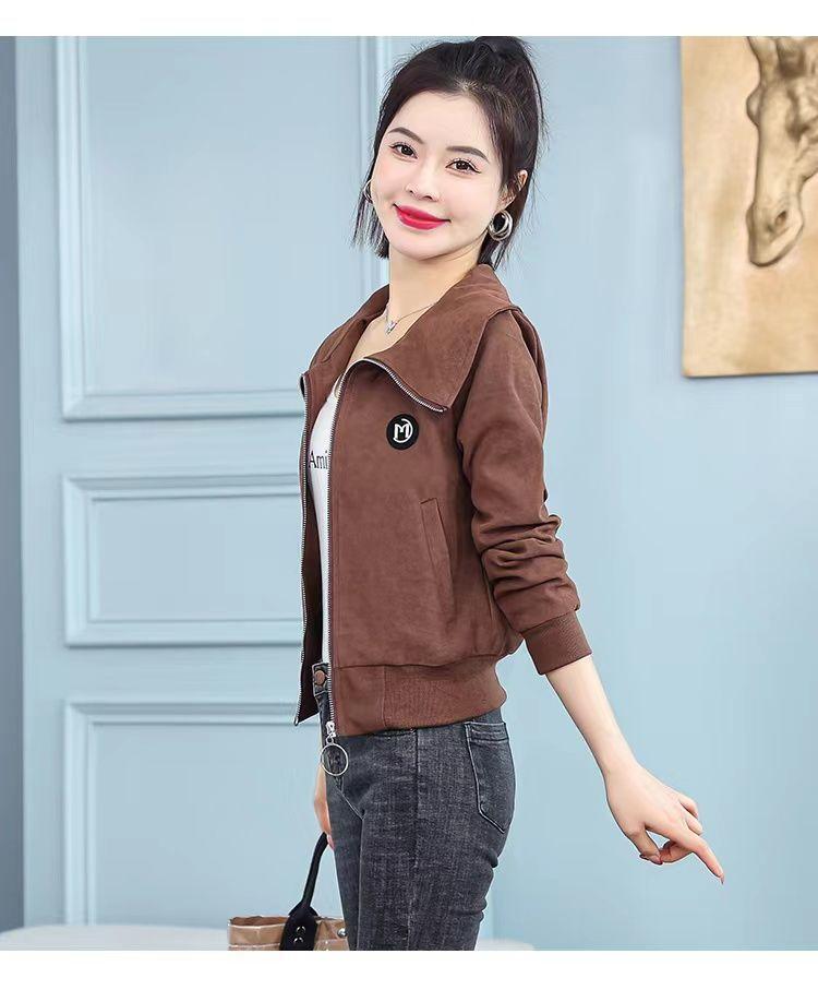 Product Introduction of Áo Khoác Ngắn Lót Lông Cừu / Không Lót Lông Cừu Cho Nữ, Áo Khoác Đồng Phục Bóng Chày Thường Ngày, Phong Cách Chanel Đa Năng Mới, Mùa Xuân Và Mùa Thu 24