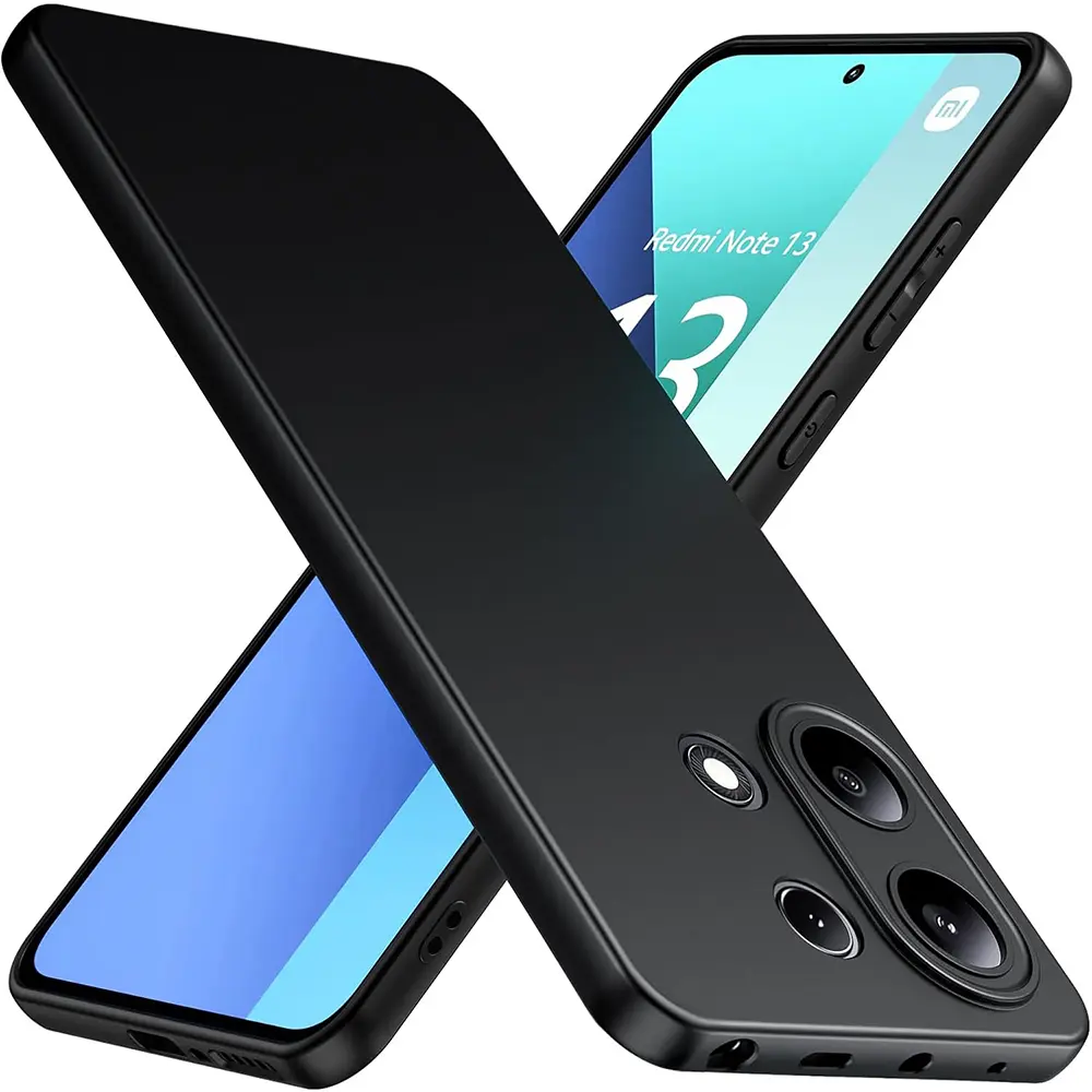 Luxury Matte Silicone Soft Case For Xiaomi Redmi Note 13 12 11 11S Pro Plus Pro+ 13C 12C 10C 5G 4G Ultra Thin Soft Back Cover