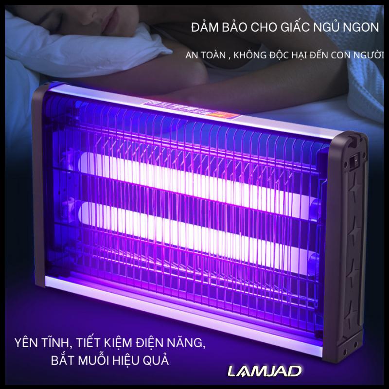 tool world Máy bắt muỗi thông minh cao cấp, đèn bắt ruồi chống muỗi ngoài trời kiểu điện giật không độc hại