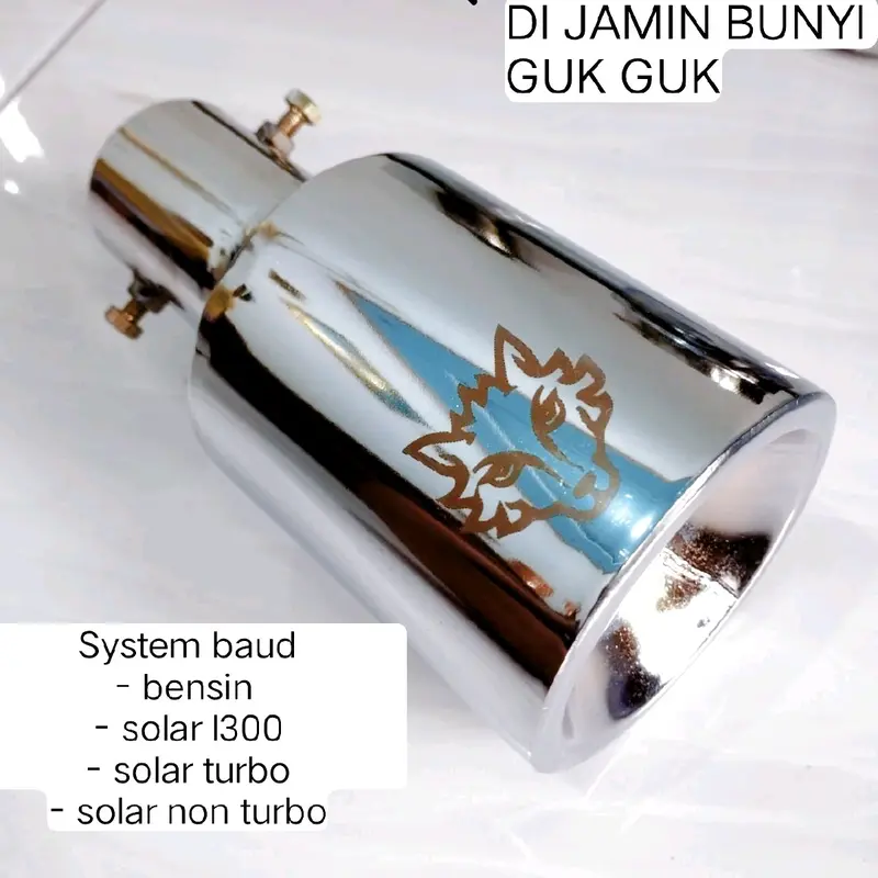 KNALPOT MOBIL SERIGALA SYSTEM BAUD UNTUK SEMUA JENIS MOBIL BENSIN DAN SOLAR TRUCK TURBO DAN TRUK NON TURBO DLL 0