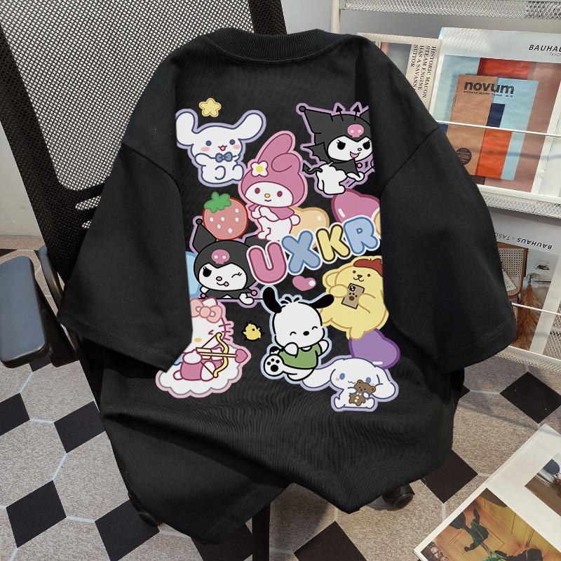 Product Introduction of 100% Cotton Funny Funny Cartoon Printed Oversize Top for Women Unisex 7