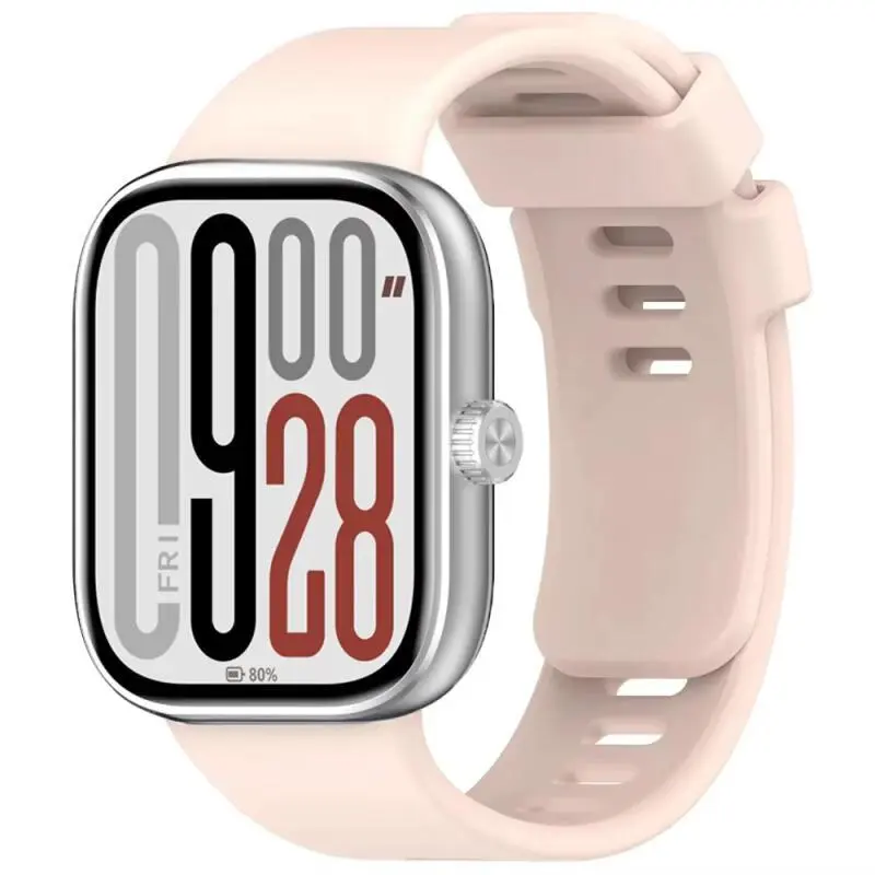 Dây đeo silicon cho Redmi Watch 5 / 4 Thể thao Thoải mái Mềm mại thoáng khí Thay thế dây đeo cổ tay cho Xiaomi Mi Band 9 Pro / 8 Pro 8