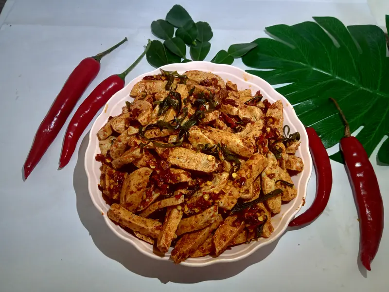 Basreng 1kg pedas original daun jeruk food snacks 0
