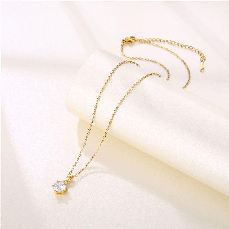 New Five-Piece Women's Bracelet Necklace Ring Stud Earrings Set 520 Valentine's Day Birthday Light Luxury Super Fairy 3