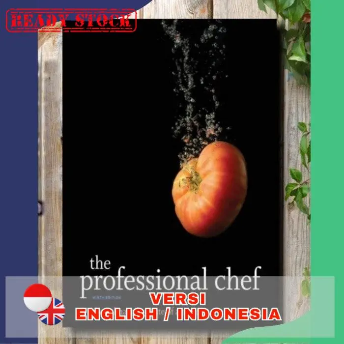 Best Seller Eng/Ind |A5/B5| The Professional Chef : A Book by The Culinary