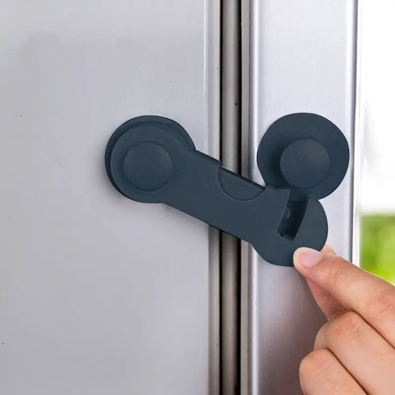 Khóa tủ, Đa Năng, Chất kết dính an toàn cho trẻ em, Chốt bảo vệ em bé, An toàn cho tủ lạnh và cửa ngăn kéo, Công cụ khóa tủ 1