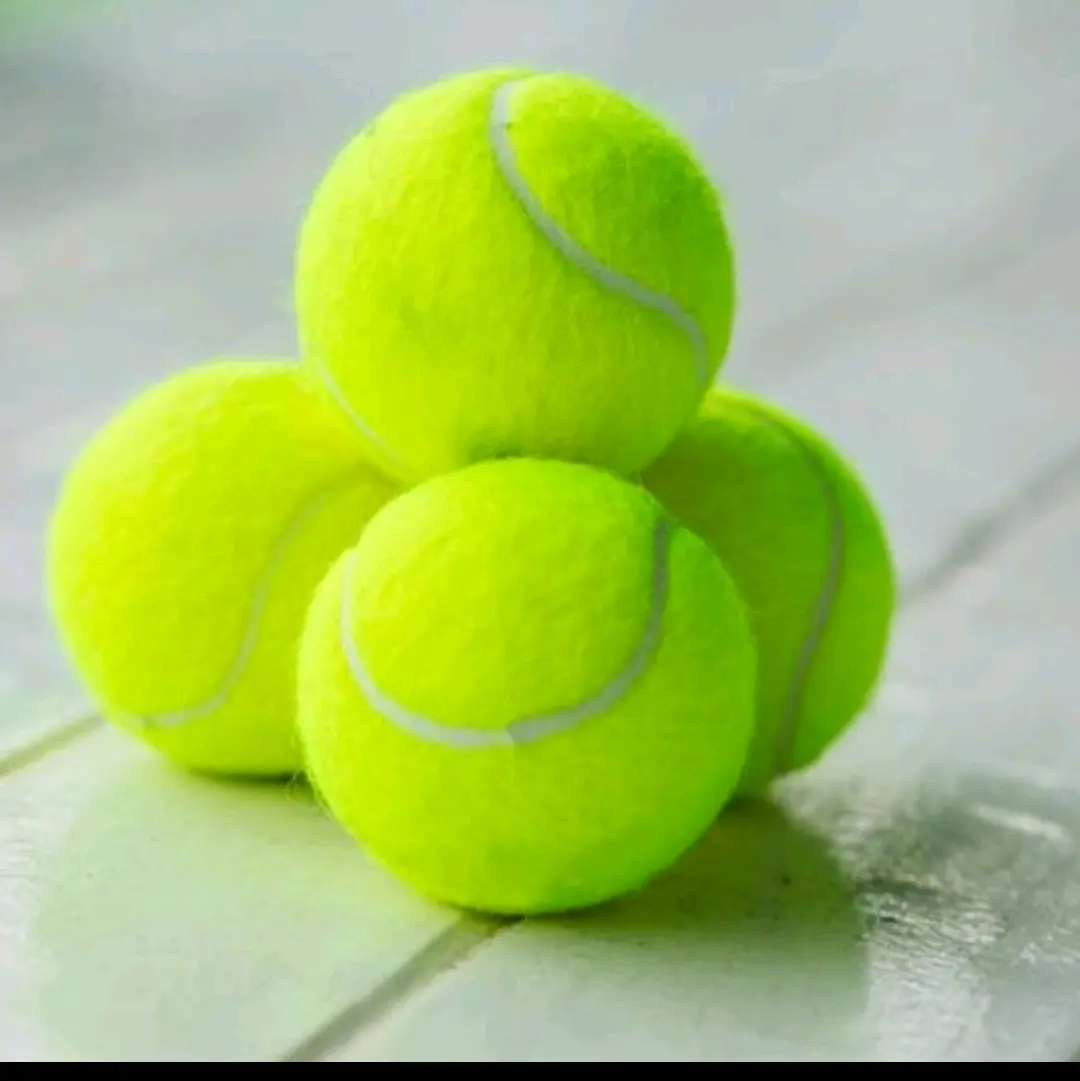 Bola tenis / Bola kasti warna hijau membal mantul standart lapangan isi 1 pcs & 3 pcs termurah