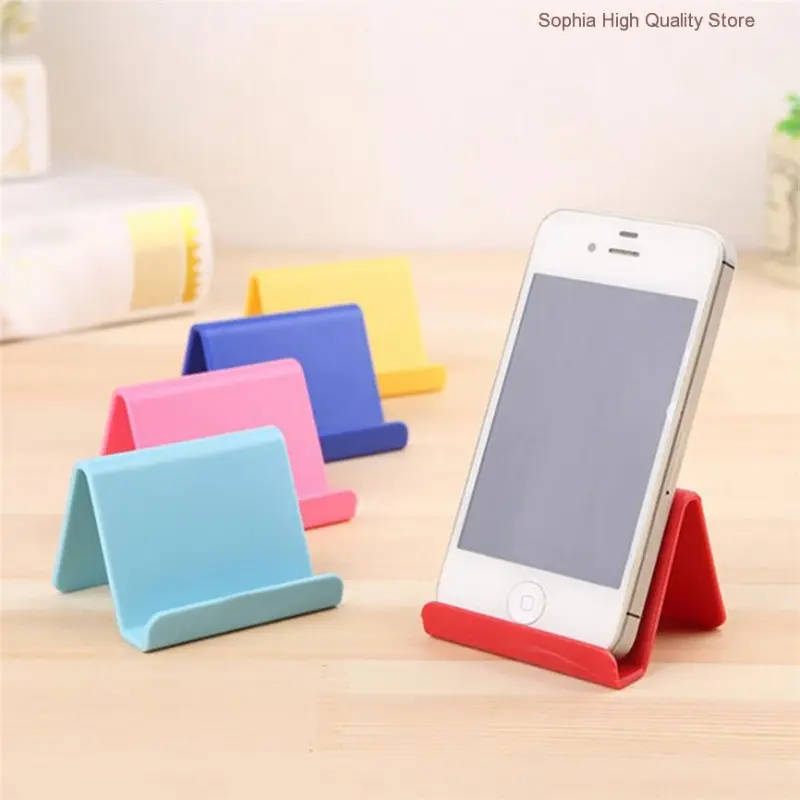 Desktop Holder Mobile Phone Holder Candy Mini Portable Fixed Holder Home Supplies Support Table  Shelf  Storage