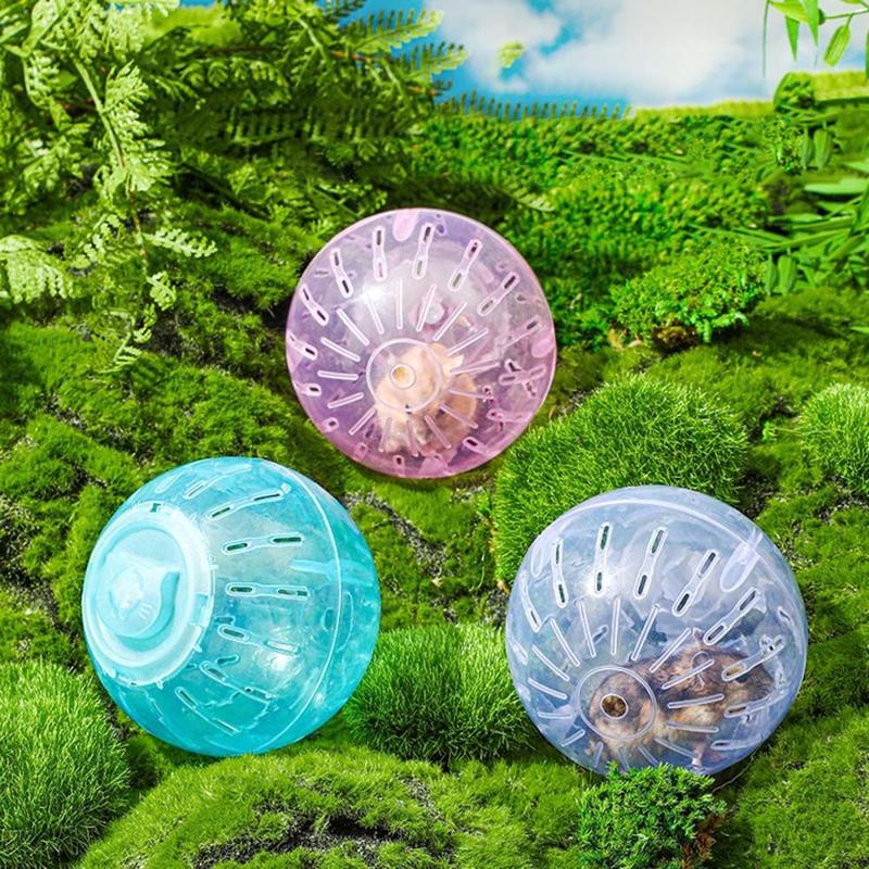 Đồ Chơi Bóng Chạy Cho Chuột Hamster, Bánh Xe Chạy, Giúp Giảm Sự Nhàm Chán, Thích Hợp Cho Động Vật Nhỏ 3