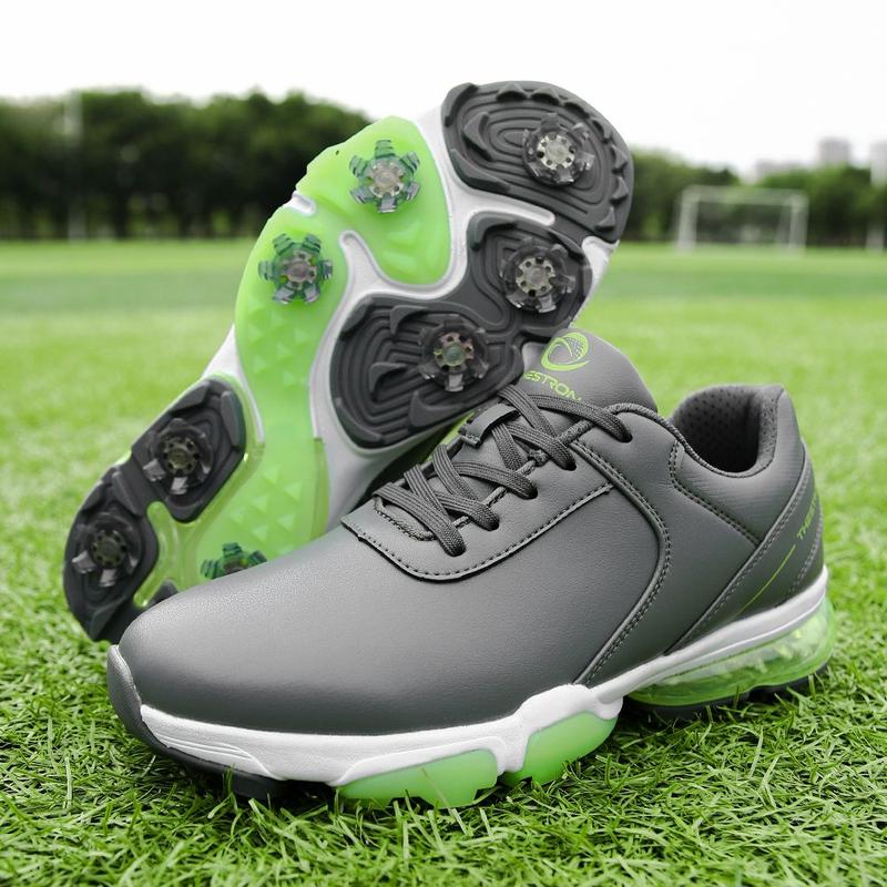 Product Introduction of New Breathable Men's Golf Shoes Professional 8 Studs Large Size Waterproof Non-slip Lightweight Casual Sports Shoes XZ25044 33