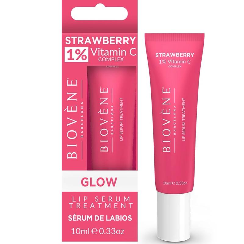  Son Dưỡng Môi 1% VITAMIN C LIP SERUM Strawberry Glow Lip Treatment 