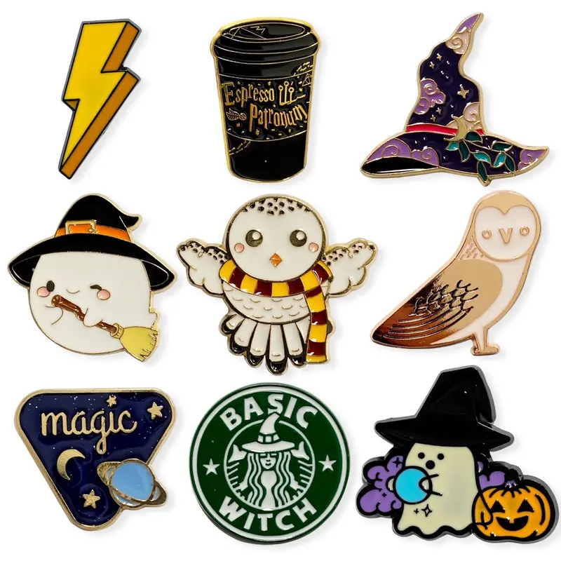 Scoop Pin Enamel Magic witches 64451201 0