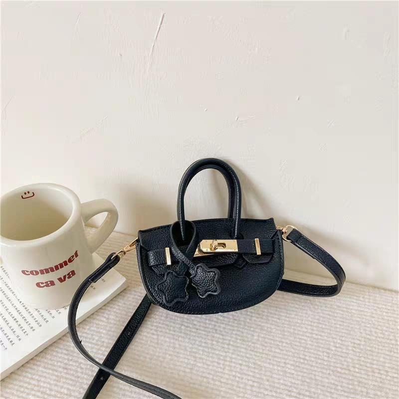 Túi xách nữ đeo chéo mini size 14 có quai xách da gạo BT bags Store 40A 1