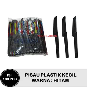 PISAU BROWNIES PISAU PLASTIK KUE PISAU PIZZA PISAU ROTI @ 100 PCS
