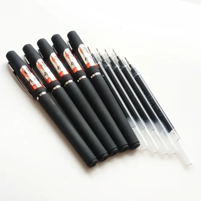 Bút Gel loại 0.7mm và 0.5mm Odemei tập viết tiếng Trung Nhật Hàn, luyện viết chữ Hán cực kỳ đẹp và mượt mà đồdùn g 6