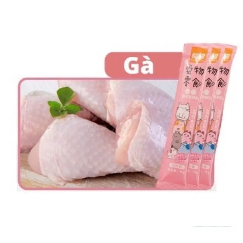 Combo 100 thanh Súp Thưởng Shizuka 15g Dành cho Chó Mèo - Gold Pets Shop 7
