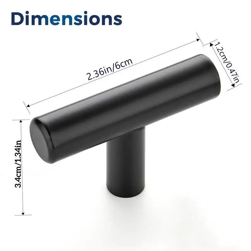 Minimalistic Fashion Cabinet Knobs, Cabinet Handles, Single Hole Drawer Knobs for Dresser Drawers Kitchen Cabinet, Furniture Hardware 1