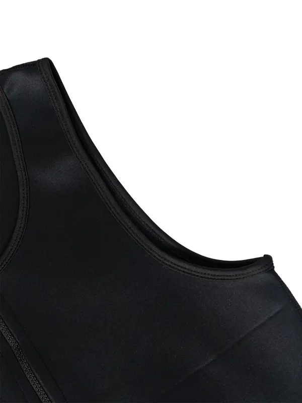 Men's Neoprene Sauna Sweat Vest, Slimming Weight Loss Workout Tops, Sleeveless Front Zipper Fitness Tank Tops, Waist Trainer Shaper, Men's Shapewear 4