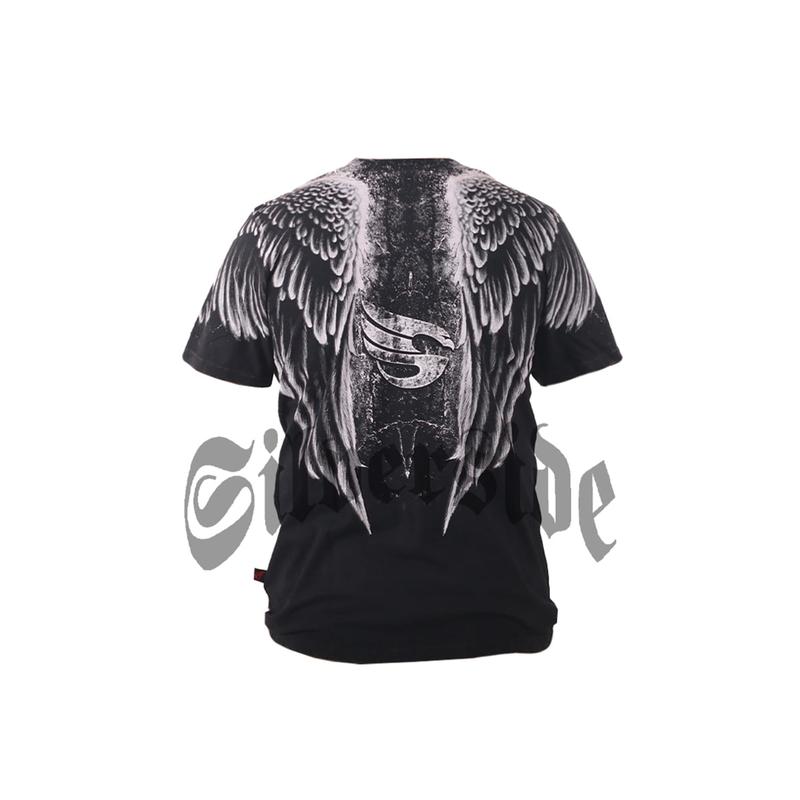 SILVERSIDE Falcon T-shirt / Kaos Distro Cowok/Baju Distro Cowok High Standar Vintage Casual Pria Katun 4