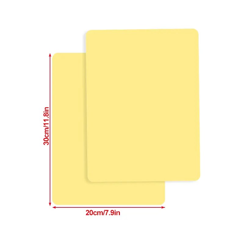 3MM A4 Size Tattoo Practice Skin Double Sides Silicone Microblading Eyebrow Permanent Makeup Practice Skin Tattoo Supplies Cosmetics