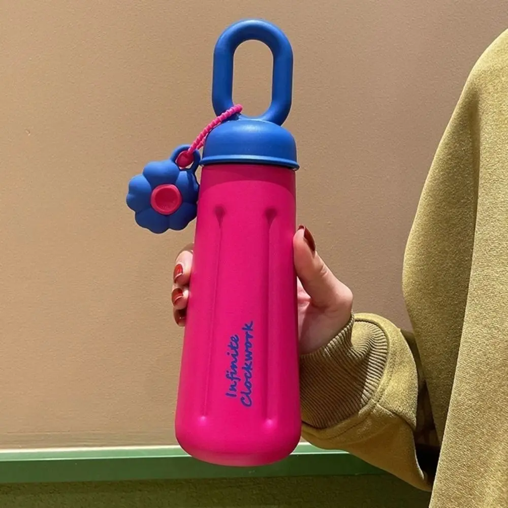 Cute 316 Stainless Steel Car Carrying Cup Student Thickening Insulated Cup Dopamine Anti-drop Water Cup
