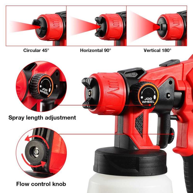 Super Murah Semprotan Cat Dinding Spray 1.8mm 800ml 550W Z43111 3