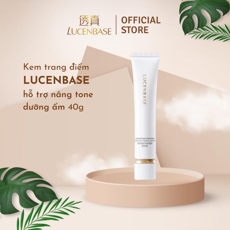  Kem dưỡng nâng tone Lucenbase dành cho da mặt - Kem lười trang điểm 40g Lucenbase 