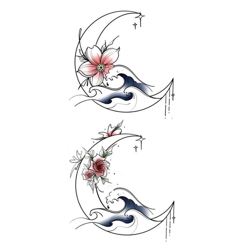 Miếng dán hình xăm tạm thời, Với thiết kế siêu cute dành cho các bạn yêu tattoo - The Sally Shop 4