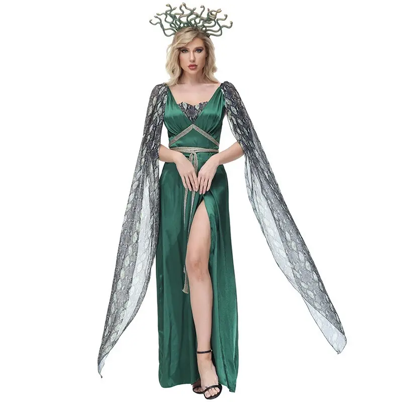 [ jojokids ] kostum wanita dewasa dewi yunani | medusa greek goddess costume women adult cosplay halloween Marvel