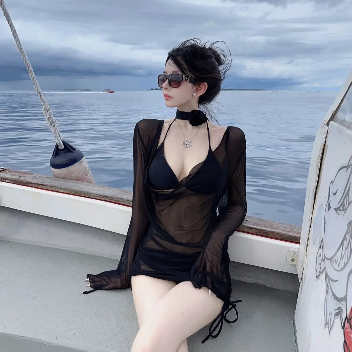 Áo Tắm, Hàng Mới Về, Phong Cách Gợi Cảm Và Nóng Bỏng, Bikini Hai Mảnh, Bộ Ba Mảnh, Dành Cho Nữ, Thích Hợp Cho Kỳ Nghỉ, Đồ Bơi Bó Sát Bikini, Dễ Thương Và Gợi Cảm