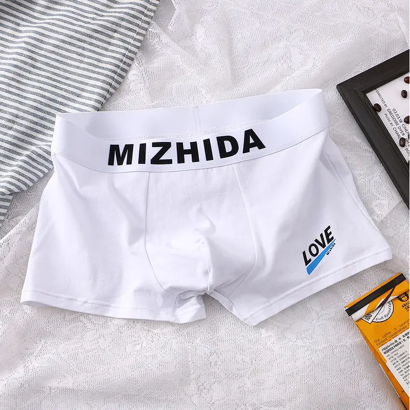 Boxer Đùi Nam, Đồ Lót Cotton, Thoáng Khí, Thích Hợp Cho Học Sinh Trẻ 6
