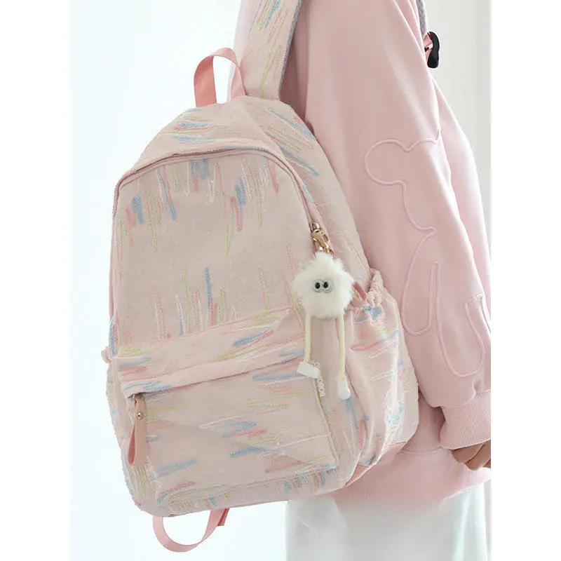 Trendy 2026 Japanese-Style Versatile Girls' Travel Backpack - Compact ...
