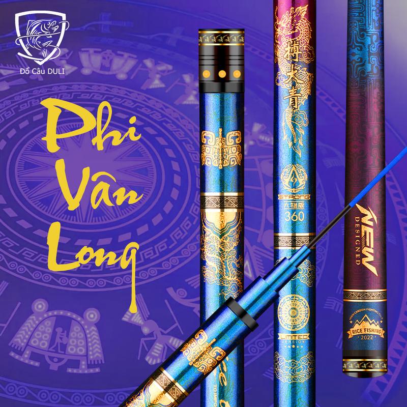 KHÔNG BẢO HÀNH Cần Câu Tay Rice Fishing Phi Vân Long CC-18 Câu Cá