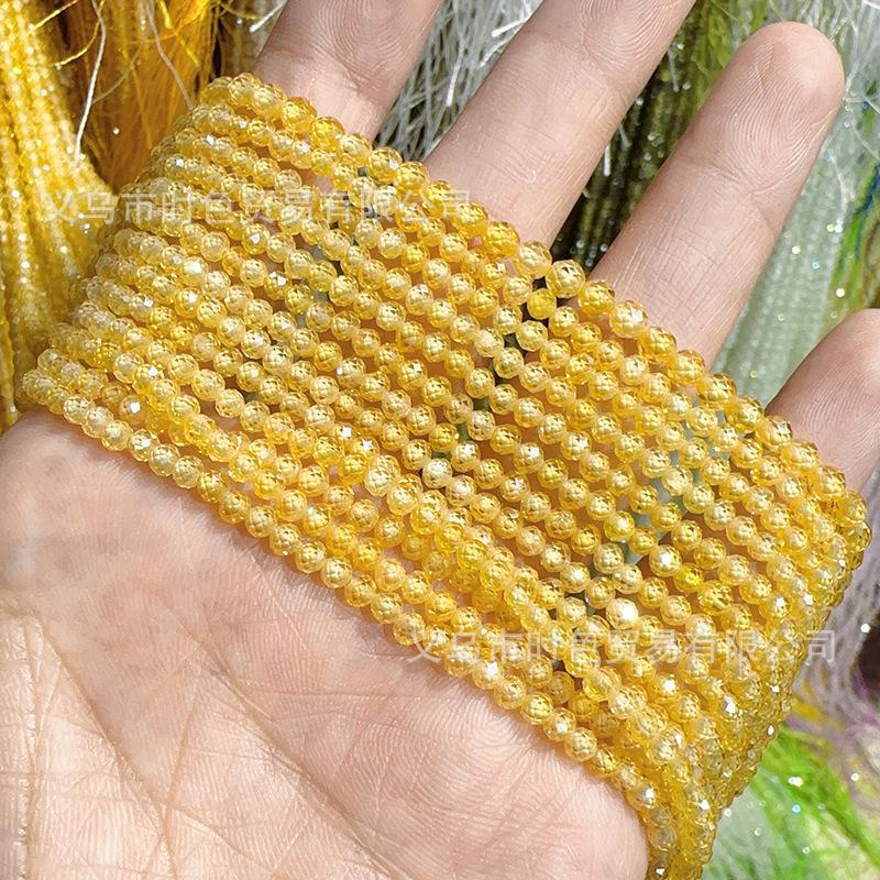 Product Introduction of Hạt pha lê Zircon, nhiều màu, Hạt chuỗi nhiều cắt, Vật liệu sản phẩm bán thành phẩm, Hạt chuỗi dài, Phụ kiện Thủ Công tự làm, Hạt 4