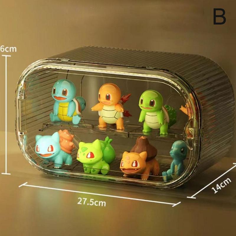 Product Introduction of 1pcs Blind Box Storage Display Rack Transparent Acrylic Display Box Model Storage Box Flexible And Adjustable 20