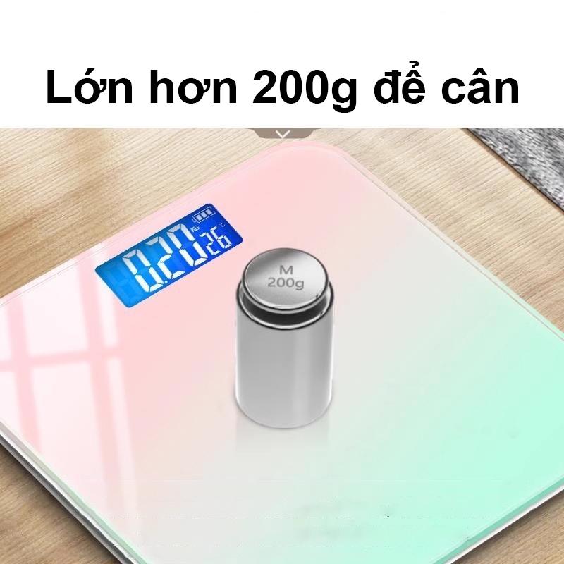 Cân Điện Tử Cân Sức Khỏe Kính Cường Gia Đình Trọng Lượng Tối Đa，Cân điện Tử cân sức khỏe điện tử Cân Gia Đình Trọng Lượng Tối Đa 120Kg Tiện Lợi Cho Gia Đình.Cân sức khỏe điện tử thông minh có màn hình LED, sạc USB 4