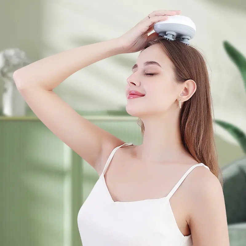 Máy Massage Đầu Bạch Tuộc Điện, Dụng Cụ Mát Xa Thú Cưng Làm Dịu, Thư Giãn, Giảm Khớp, Máy Massage Liên Kết, Cho Mèo, [TT] 6